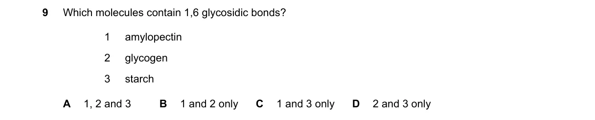 Question 9 from 9700/13/O/N/20