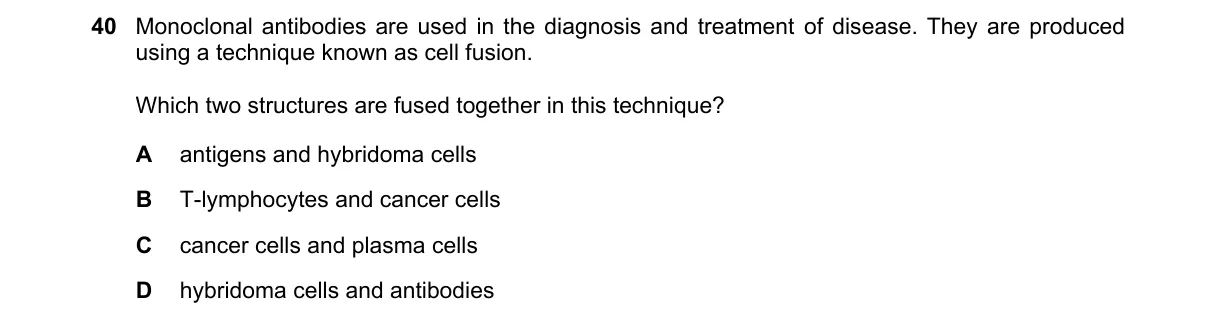 Question 40 from 9700/11/O/N/21