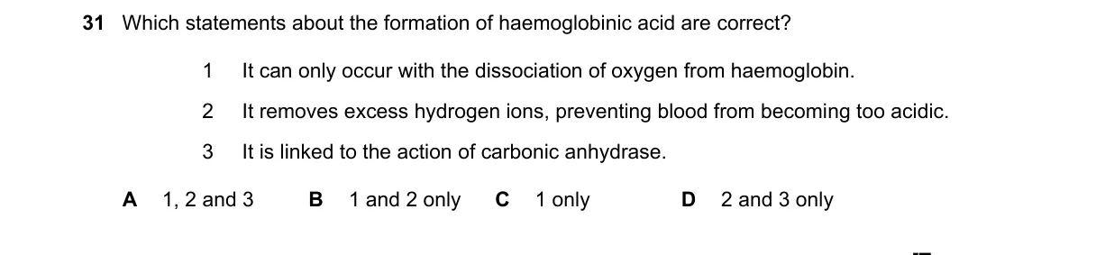 Question 31 from 9700/12/O/N/21