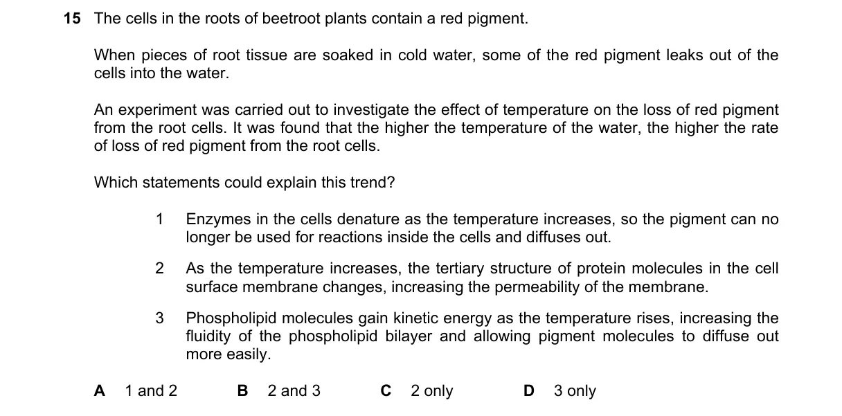 Question 15 from 9700/13/O/N/21