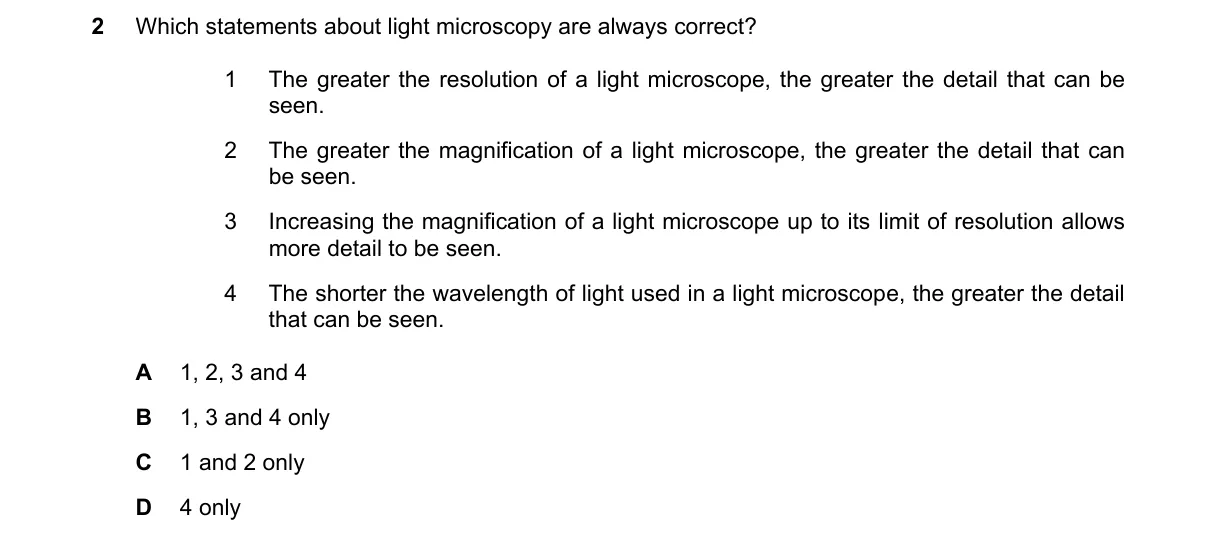 Question 2 from 9700/13/O/N/21
