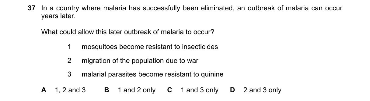 Question 37 from 9700/13/O/N/21