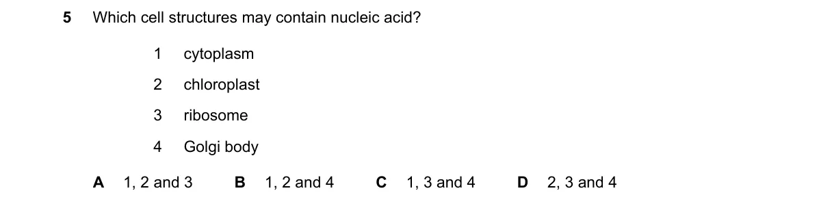 Question 5 from 9700/13/O/N/21