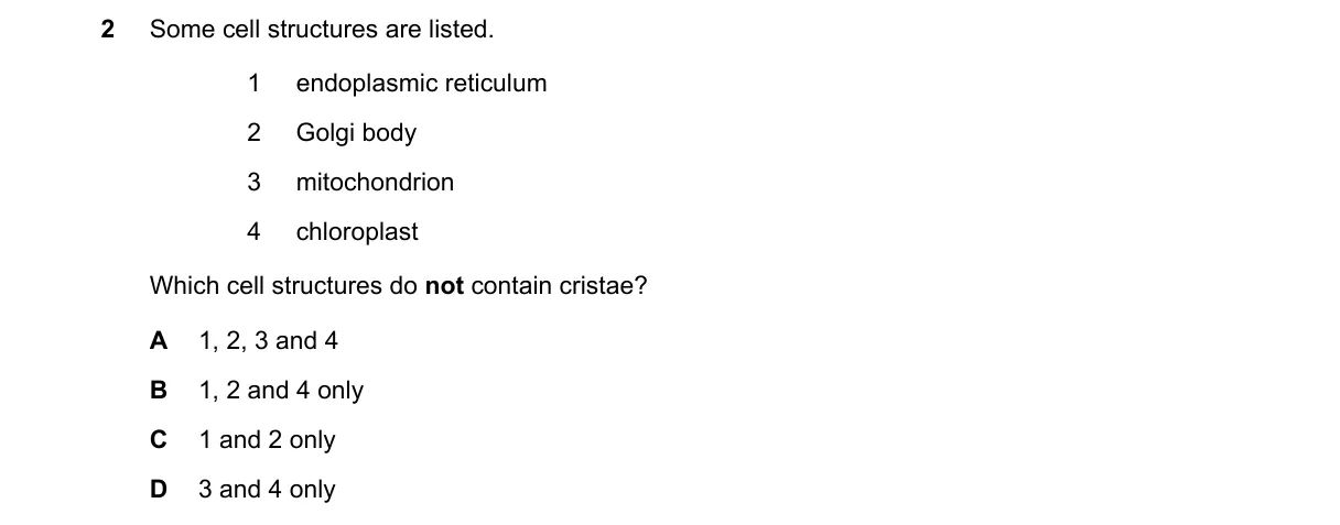 Question 2 from 9700/13/O/N/22