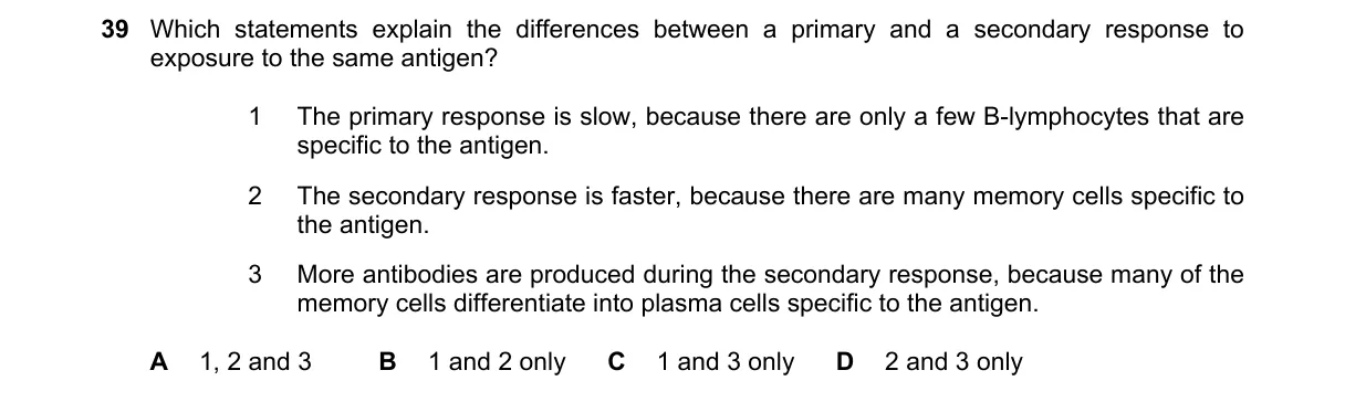 Question 39 from 9700/13/O/N/22
