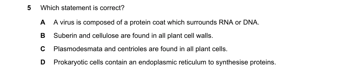 Question 5 from 9700/13/O/N/22
