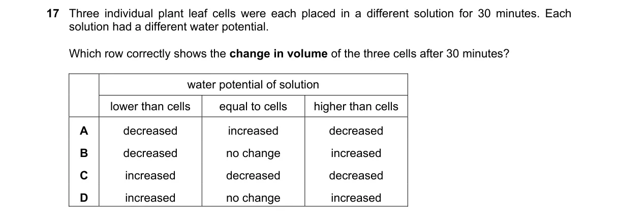 Question 17 from 9700/11/O/N/23
