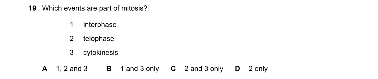 Question 19 from 9700/11/O/N/23