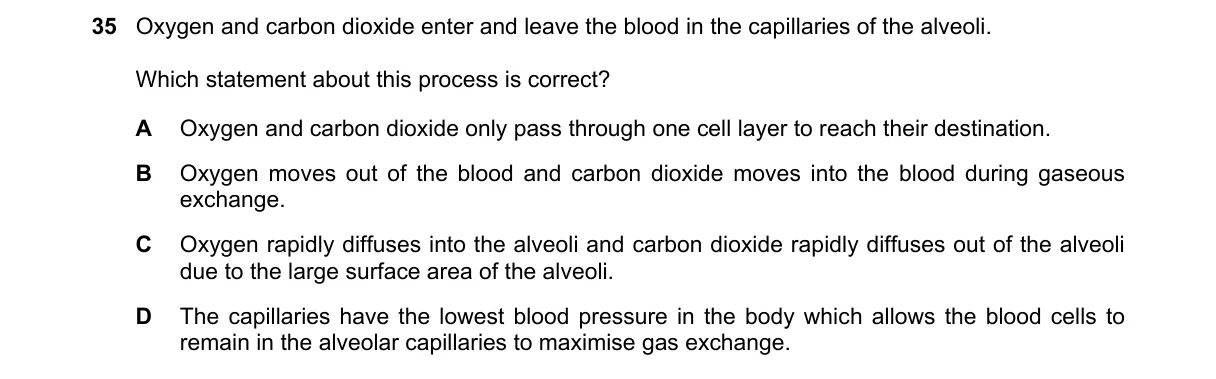 Question 35 from 9700/11/O/N/23