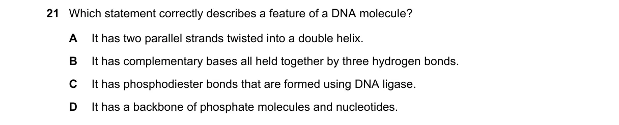 Question 21 from 9700/12/O/N/23