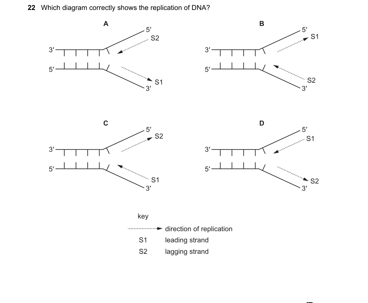 Question 22 from 9700/12/O/N/23
