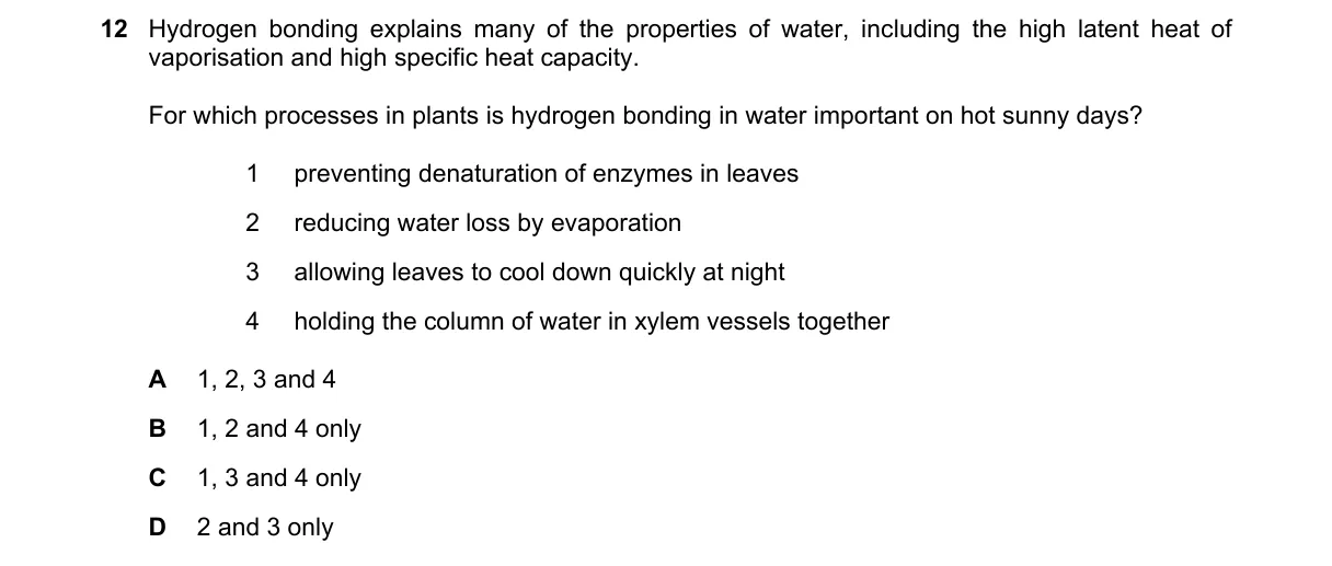 Question 12 from 9700/13/O/N/23