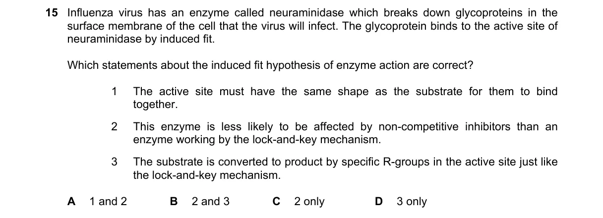 Question 15 from 9700/13/O/N/23