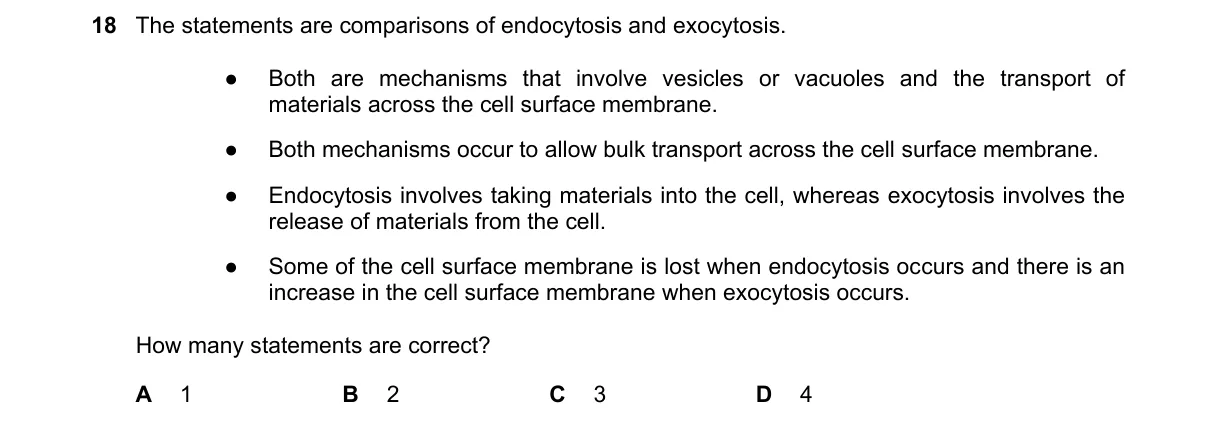 Question 18 from 9700/13/O/N/23
