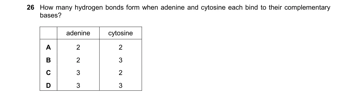 Question 26 from 9700/11/O/N/24