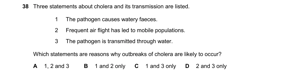 Question 38 from 9700/11/O/N/24