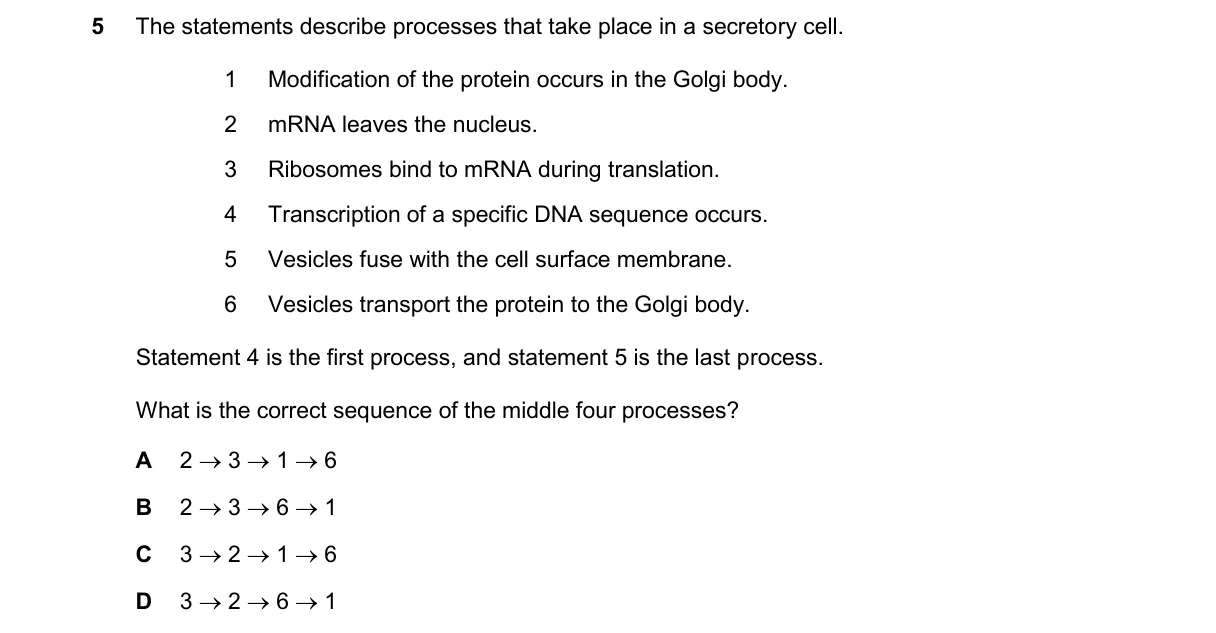 Question 5 from 9700/11/O/N/24