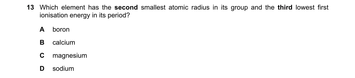 Question 13 from 9701/11/M/J/18