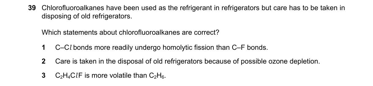 Question 39 from 9701/11/M/J/18