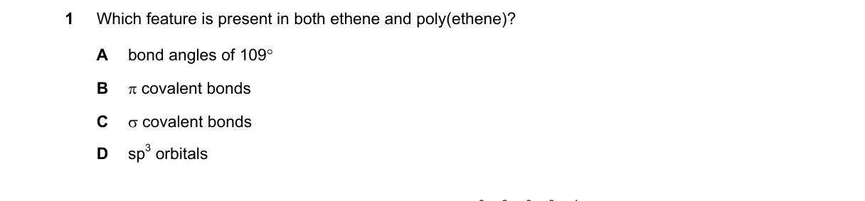 Question 1 from 9701/12/M/J/18