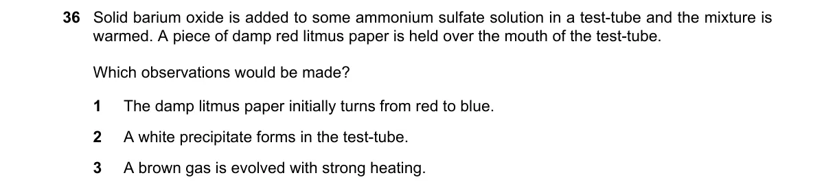 Question 36 from 9701/12/M/J/18