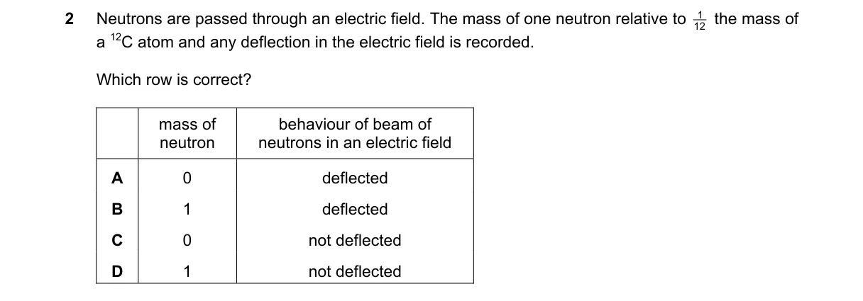 Question 2 from 9701/13/M/J/18