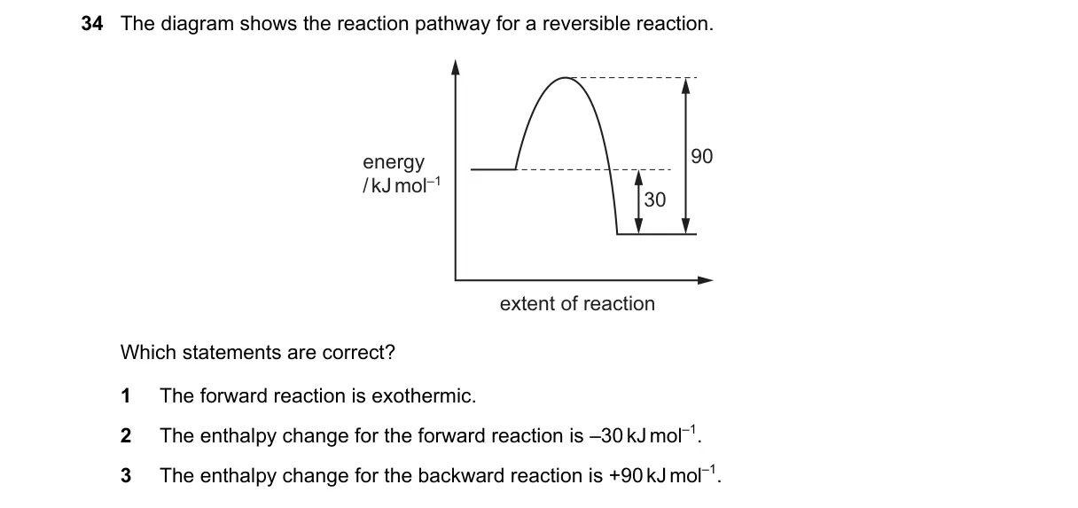 Question 34 from 9701/13/M/J/18