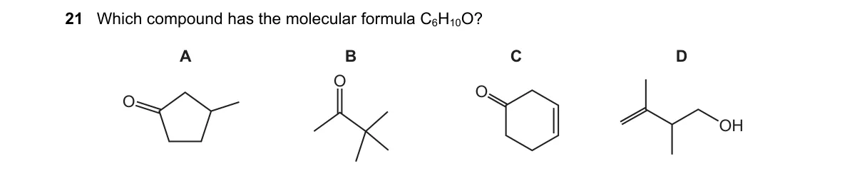 Question 21 from 9701/11/M/J/19
