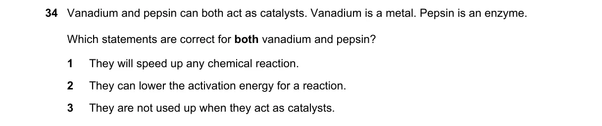 Question 34 from 9701/11/M/J/19