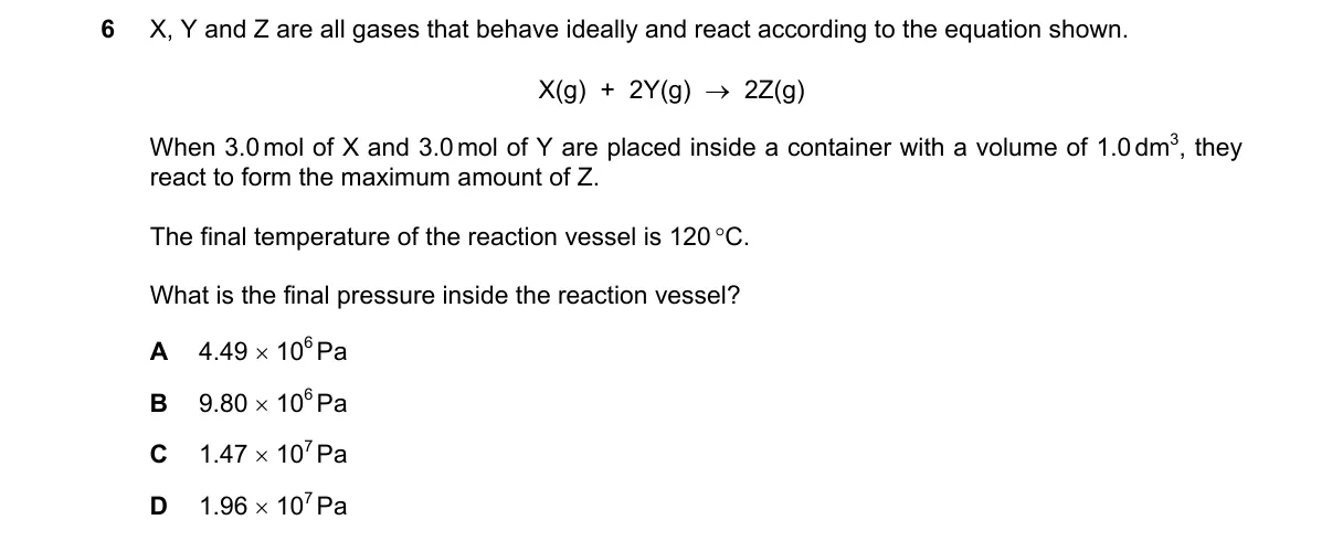 Question 6 from 9701/12/M/J/19