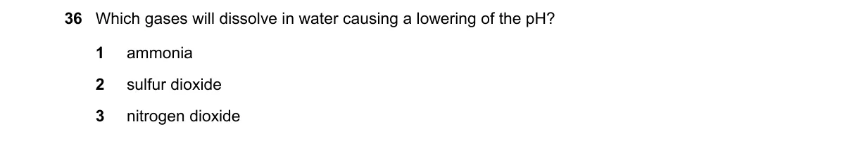 Question 36 from 9701/13/M/J/19