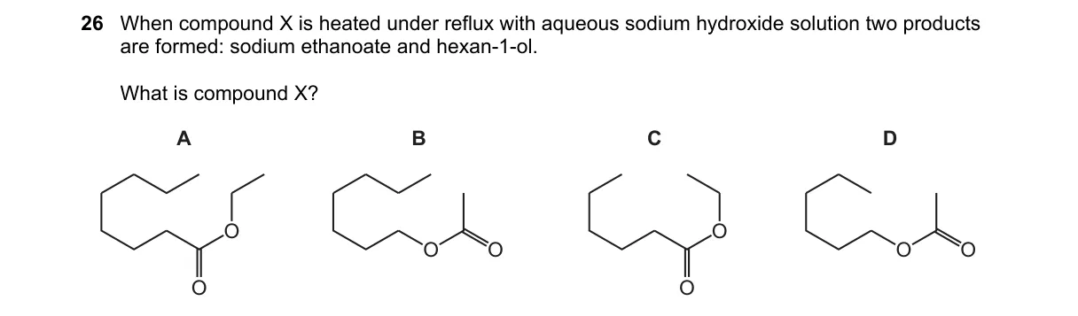 Question 26 from 9701/11/M/J/20