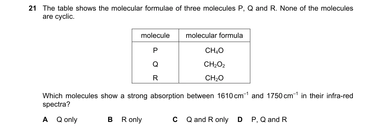 Question 21 from 9701/12/M/J/20