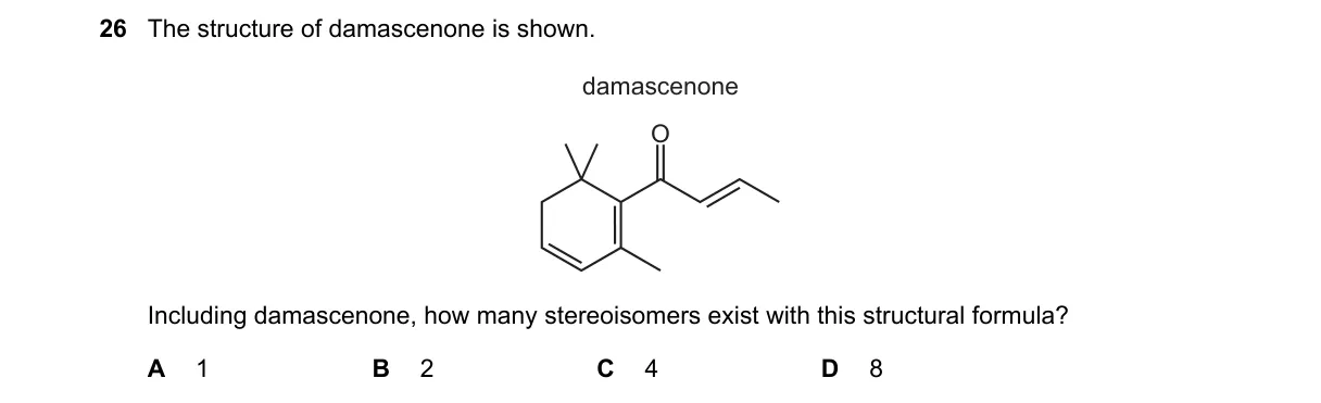 Question 26 from 9701/12/M/J/20