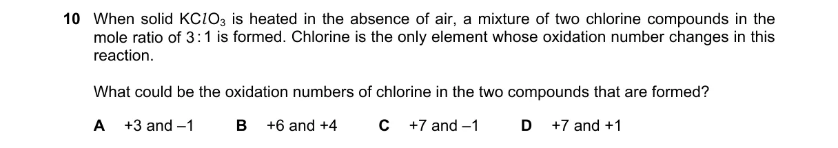 Question 10 from 9701/13/M/J/20