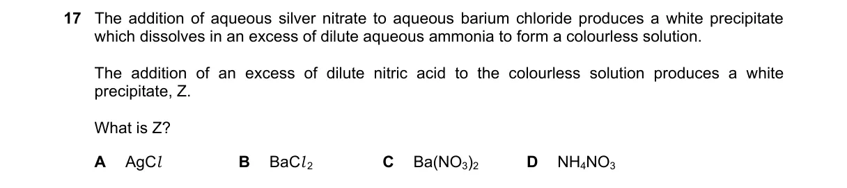 Question 17 from 9701/13/M/J/20
