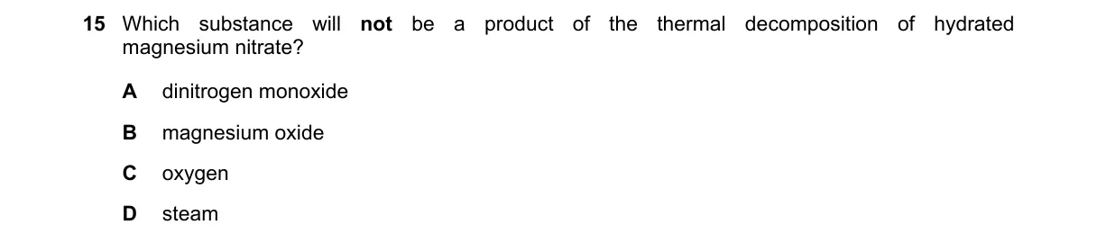 Question 15 from 9701/11/M/J/21