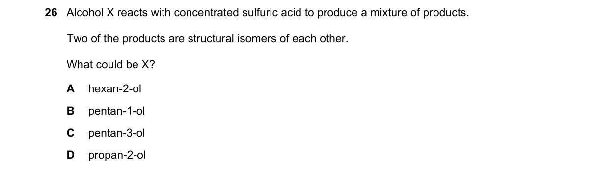 Question 26 from 9701/12/M/J/21