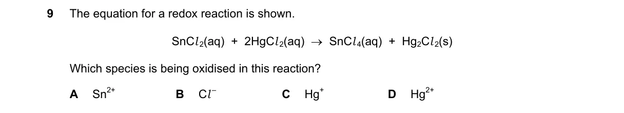 Question 9 from 9701/12/M/J/21