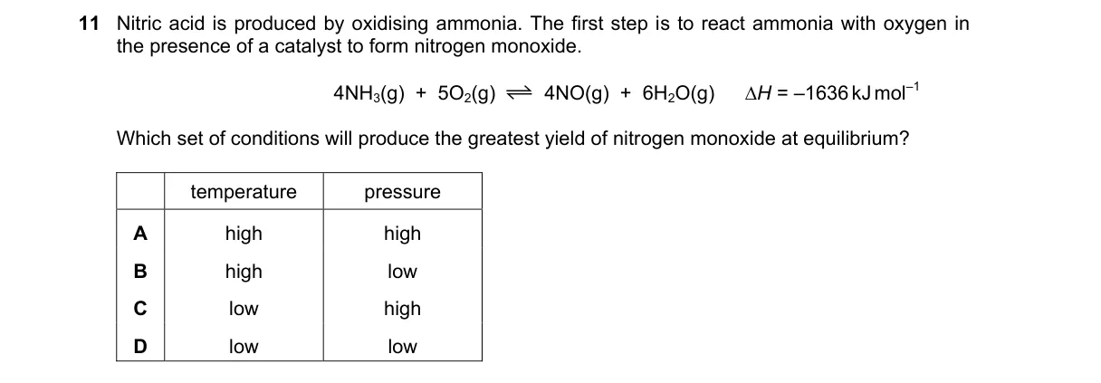 Question 11 from 9701/13/M/J/21