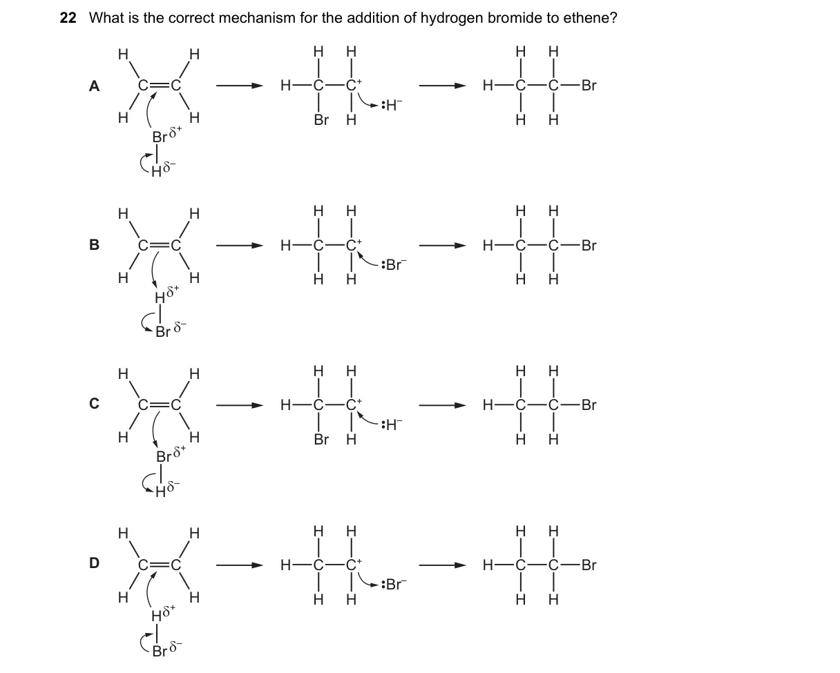 Question 22 from 9701/13/M/J/21