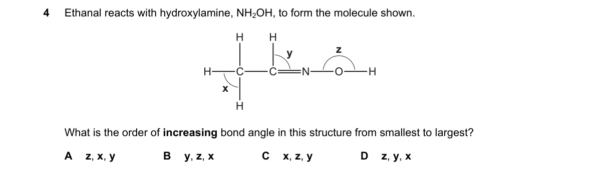 Question 4 from 9701/13/M/J/21