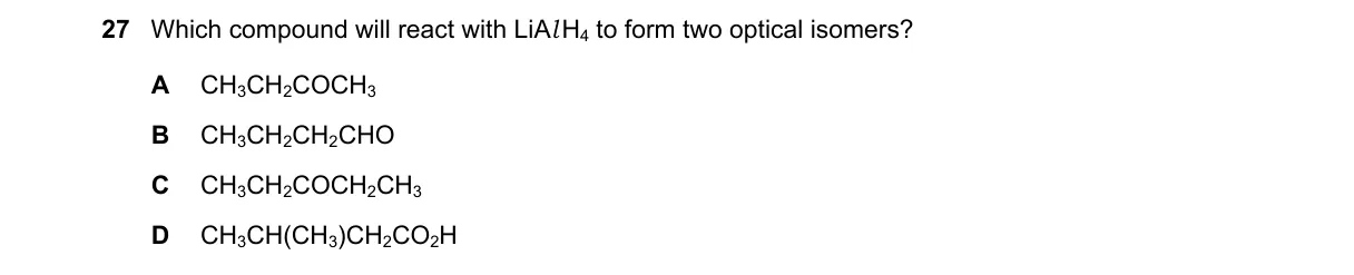 Question 27 from 9701/11/M/J/22