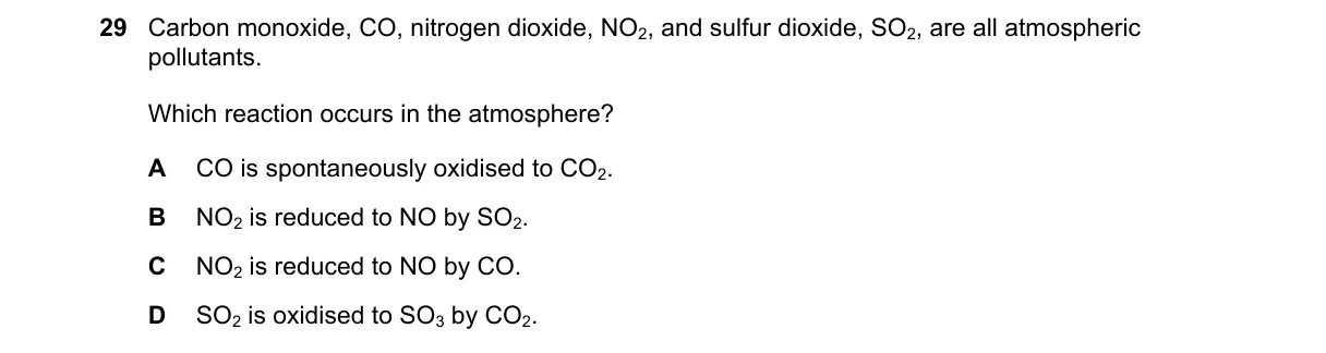 Question 29 from 9701/11/M/J/22