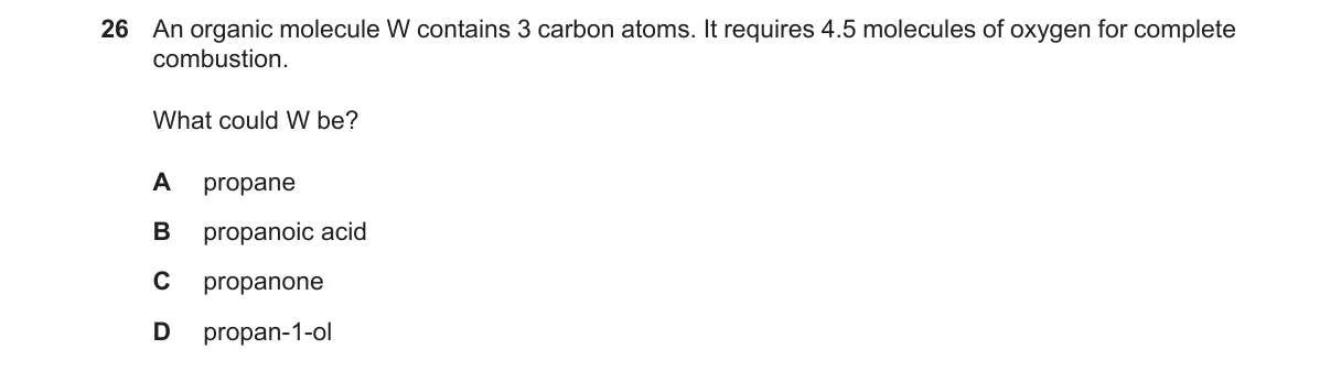 Question 26 from 9701/11/M/J/23