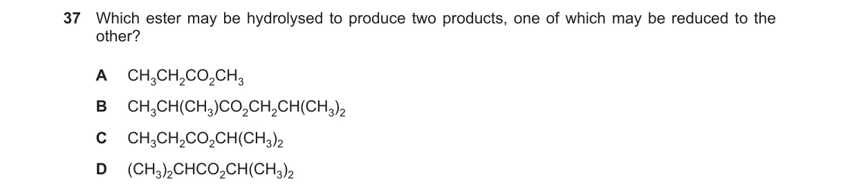 Question 37 from 9701/11/M/J/23