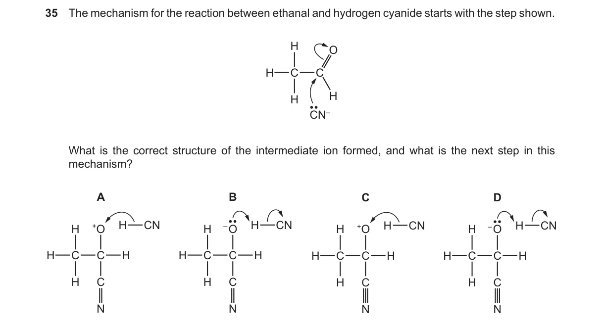 Question 35 from 9701/12/M/J/23