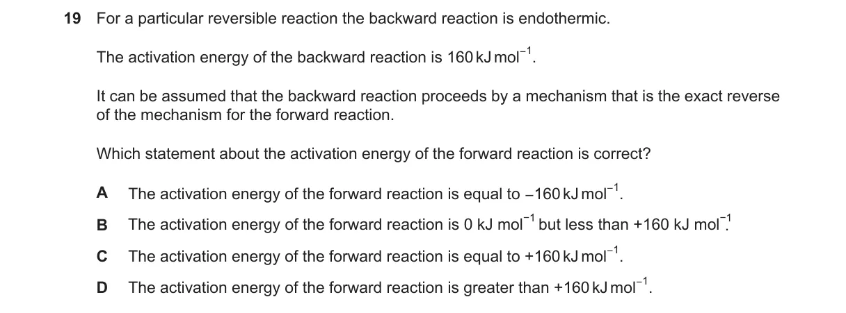 Question 19 from 9701/13/M/J/23