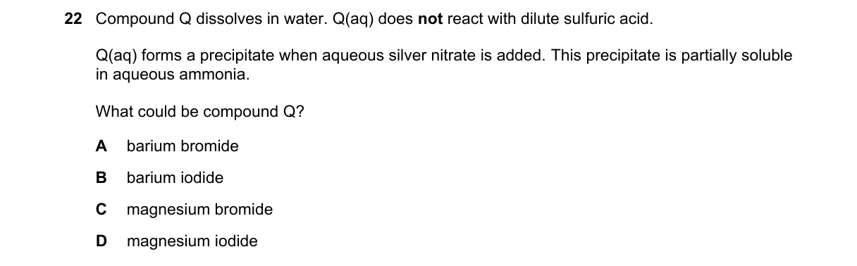 Question 22 from 9701/11/M/J/24