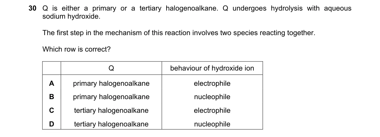 Question 30 from 9701/11/M/J/24